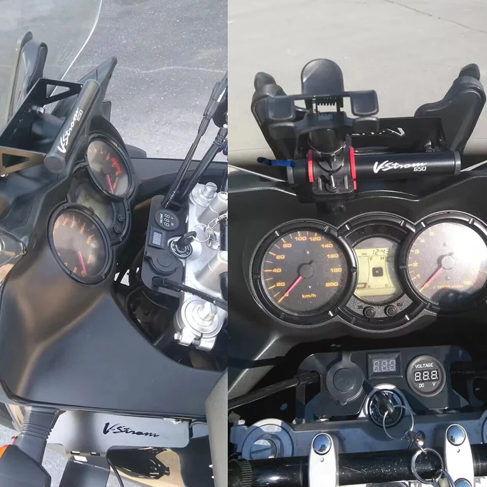 Motocyklová inteligentná stánok Držiteľ GPS navigačné doskové držiak pre Suzuki V-Strom 650 DL 650 ABS 2004 2005 2006 2007 2008-2011