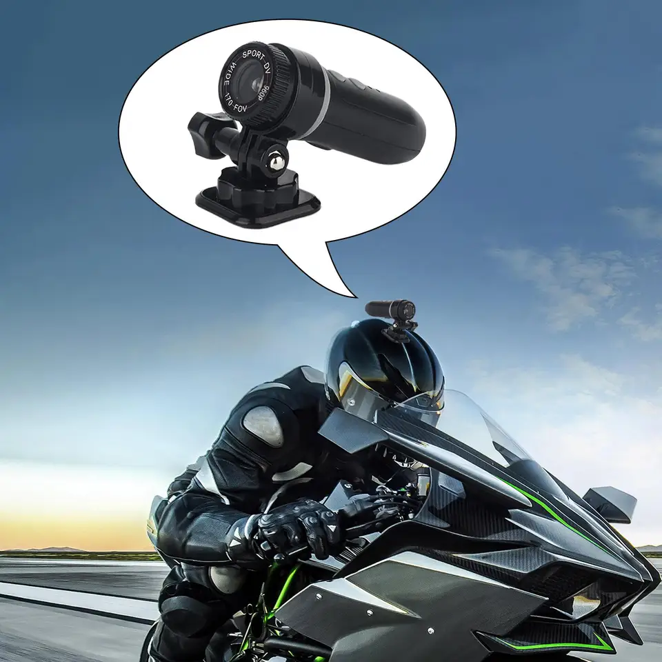 Motocyklová kamera prenosná prenosná kamera na motocykle s rozlíšením 960p
