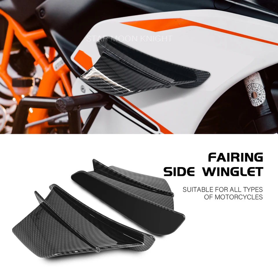 Motocyklová kapotáž pre RC390 RC200 RC125 RC8C 1290 Super Duke 990 Super Duke Winglet Aerodynamic Wing Deflector Spoiler
