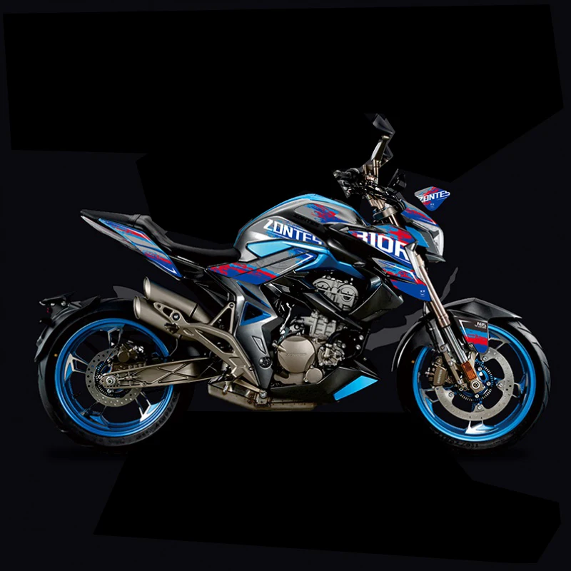 Motocyklová kapotáž s nálepkou na nálepku dekoratívne nálepky na palivové podložky Kit