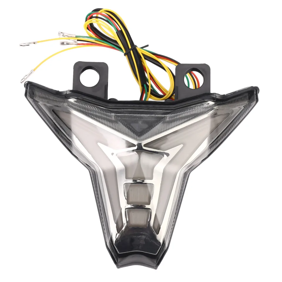Motocyklová LED Zadné svetlá Zostava svetla brzdového svetla Zostava riadiaceho svetla pre CQS Kawasaki 2014-2016 Z1000/2016 ZX10R
