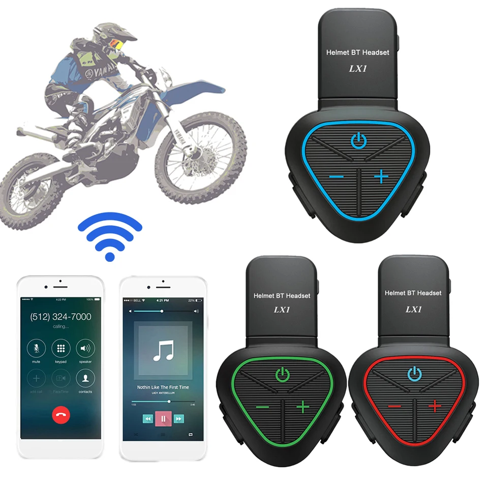 Motocyklová letná prilba náhlavná súprava Bluetooth kompatibilná 5.3 Prenosná náhlavná súpon