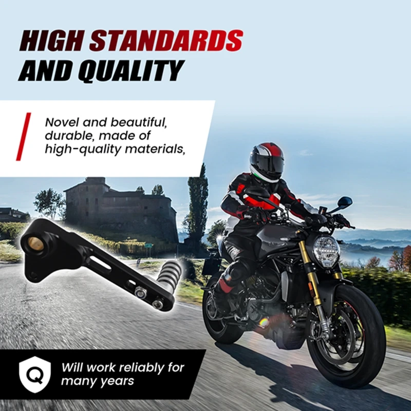Motocyklová nastaviteľná radnica prevodového stupňa pre ducati monštrum 1200 SR 821 posúvací pedál pedála pegs cnc hliníkový hliník