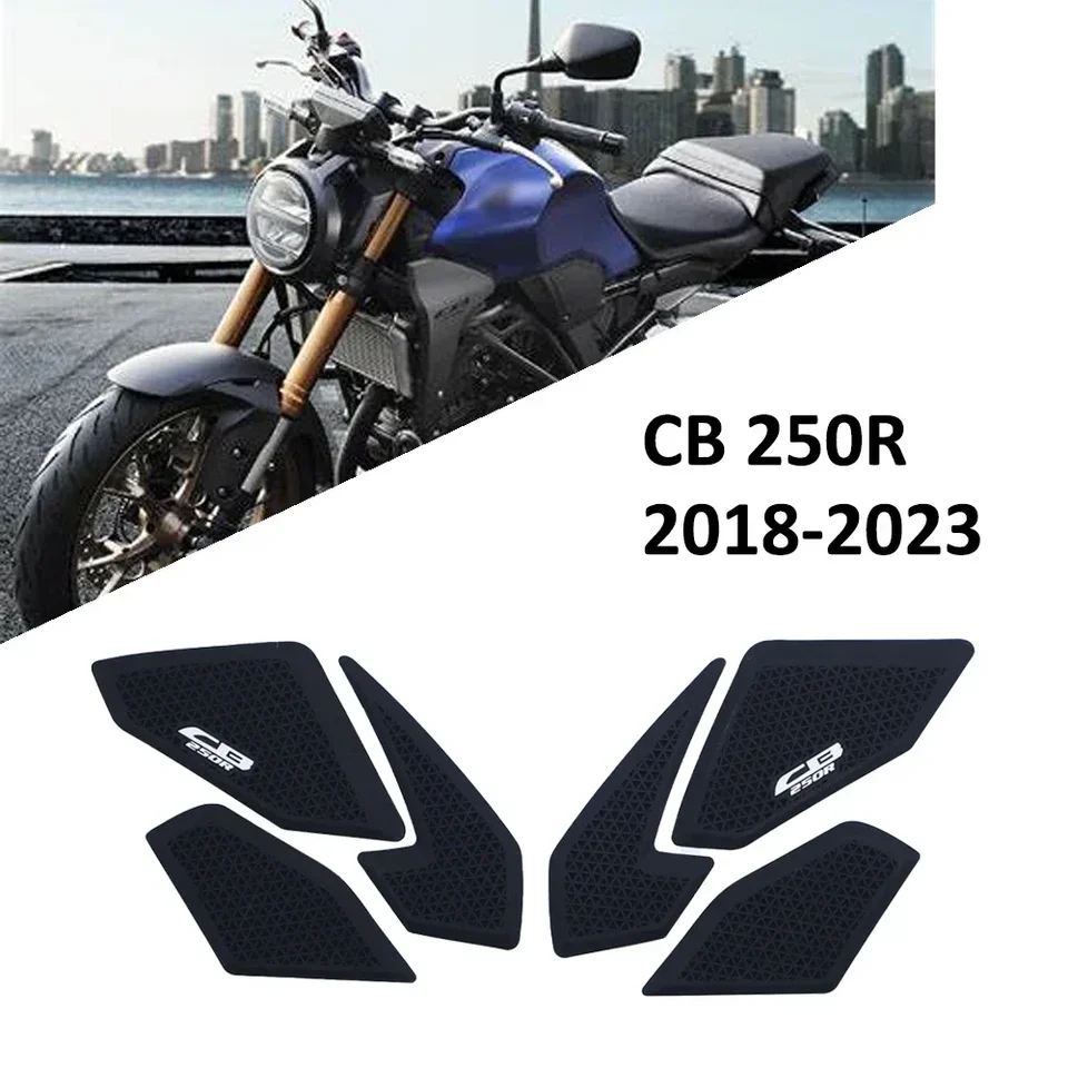 Motocyklová nálepka proti sklzu palivová nádrž 3D bočné plynové uchopovacie podložky Trakčné vankúšiky pre CB250R CB 250R CB250R 2018-2023