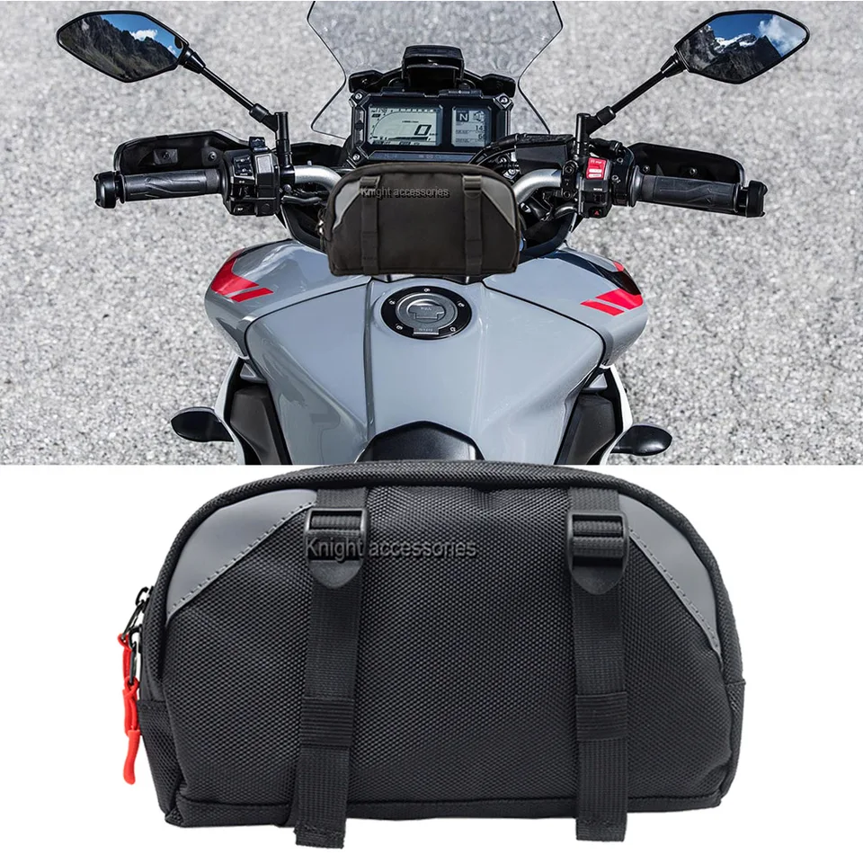 Motocyklová predná rukavica vrecko Multifunkčný úložný vrecko Cestovné vrecko pre indikátor 900/700/GT Tracer 9/7/GT MT07 MT09 Tracer 155