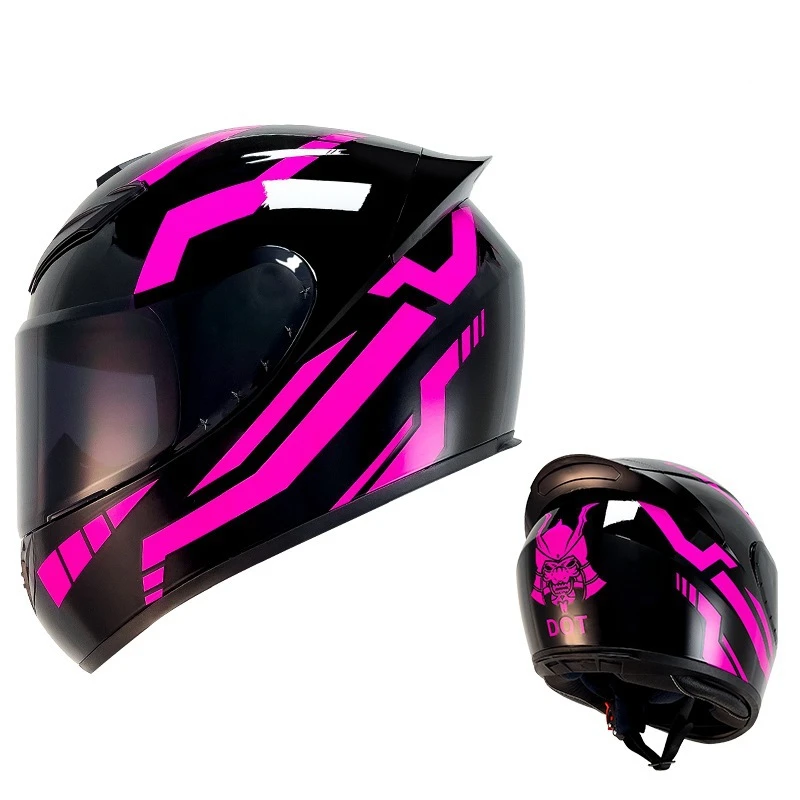 Motocyklová prilba s dvoma priezormi Modulárna plná tvárová prilba pre dospelých mužov Ženy Dot ECE schválené Casco Moto Motorcycle Accessories
