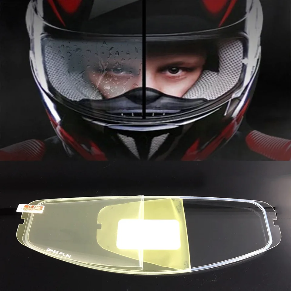 Motocyklová prilba Visor Anti Fog Film Moto prilba pre film MT-V14 Visor Helmet Helmet Film pre Mt Rapid Pro, Blade 2 SV, Revenge 2, Targo