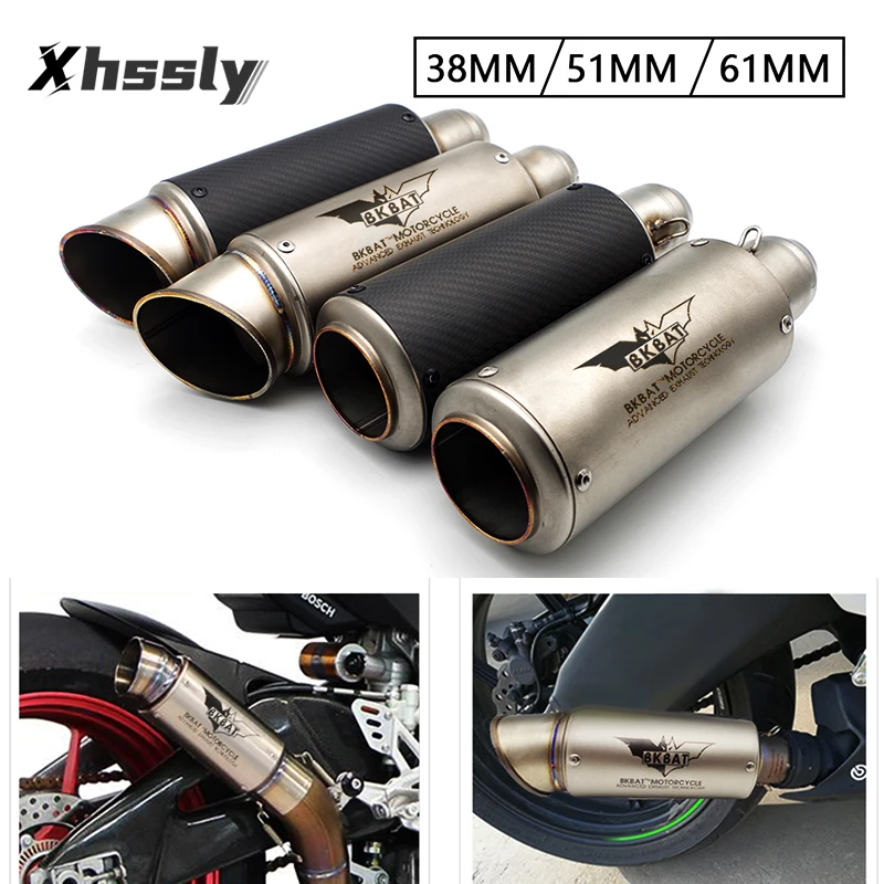 Motocyklová rúrka Motokros Mufle Tubel Truby pre Suzuki Bandit 650 GS 500 Burgman 650 SV 1000 SV 650S M50 Gladius 650