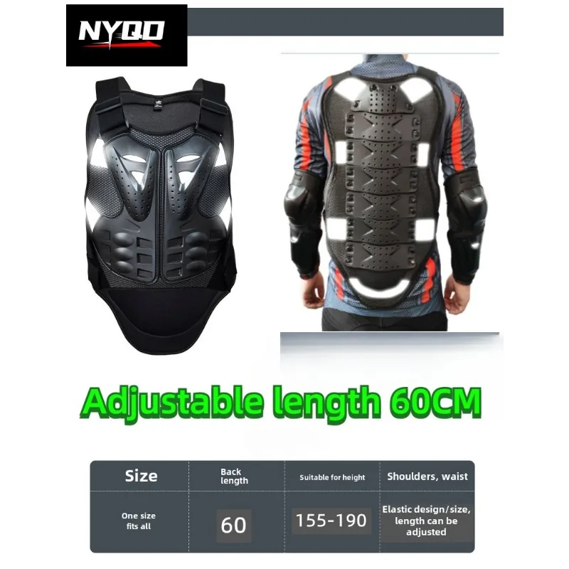 Motocyklová vesta brnenie chrbtica chrbta chrbta chrániča Motorcross Motorcross Body Body Armor zadná chrbtica ochranný prevodový stupeň