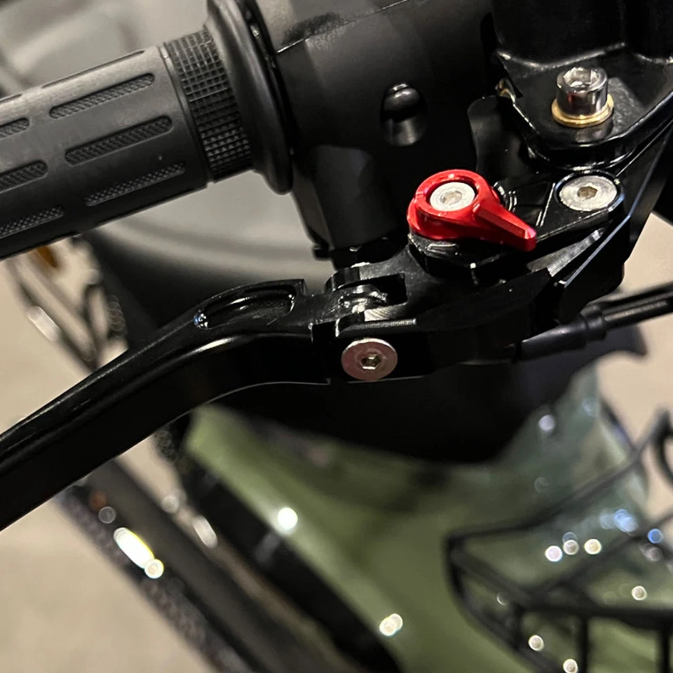 Motocyklové doplnky diely Honda Cross Cub110 CC110 Hliníkový skladací motocykel Roztiahnuteľná brzdová páka pre Honda Crosscub110