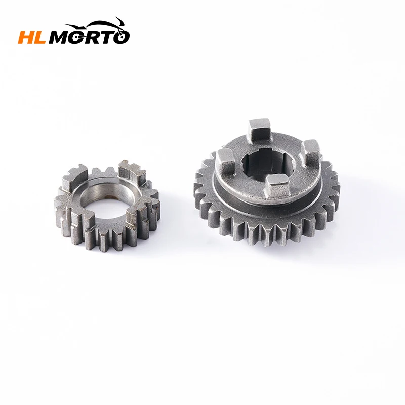 Motocyklové hlavné a pomocné hriadeľové vybavenie pre motor Honda CG125 125cc 157FMI Dirt Pit Bike XF125 ZJ125 20T 28T 20 mm