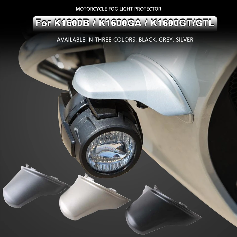 Motocyklové hmlové svetlo ochranca Foglights Light Abs Plastový kryt pre BMW K1600 K1600B K1600GA K1600GT K1600GTL 2023 Príslušenstvo