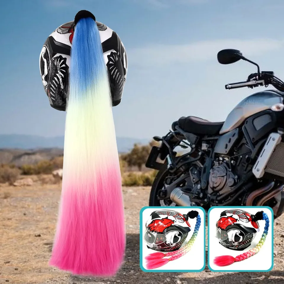 Motocyklové klobúky Copity Decorácie na vlasy Helm