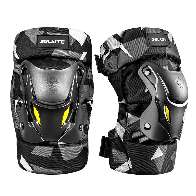 Motocyklové kolenné podložky rukavice lakťové ochranné chránené koleno chránené vybavenie výstroj Outdoor Sport Motokross koleno vetranie