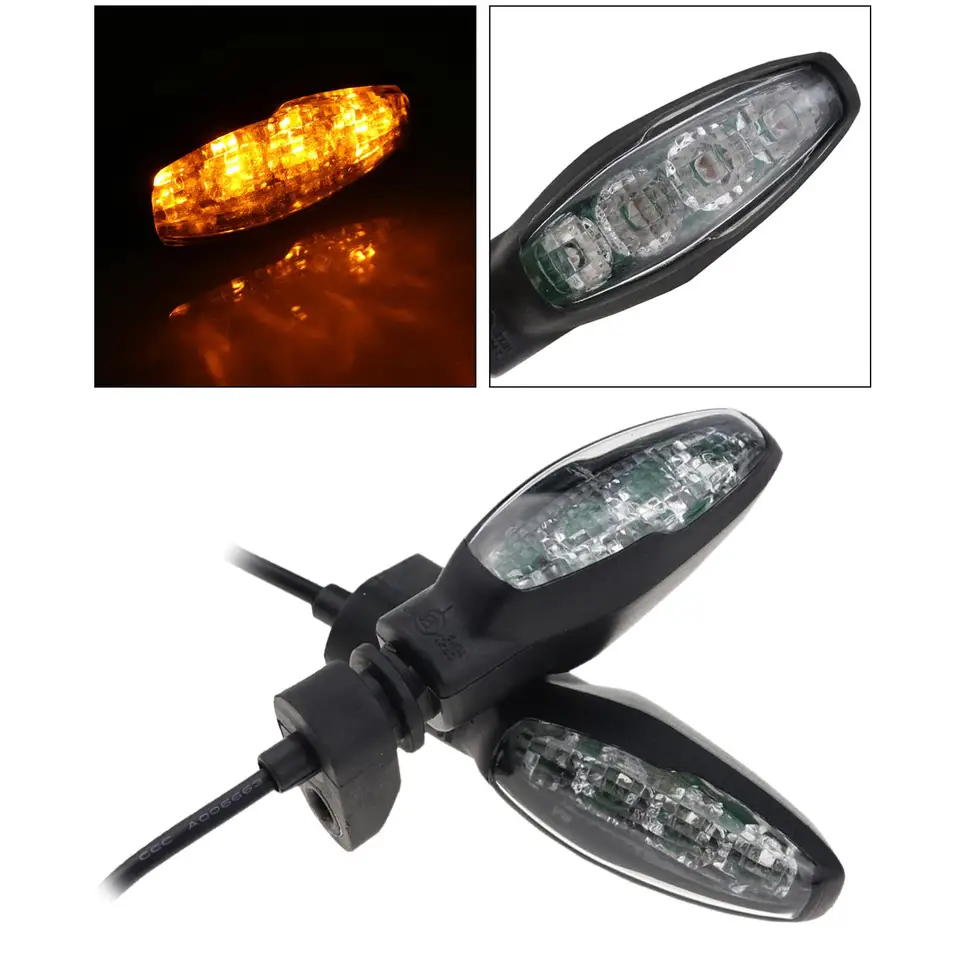 Motocyklové LED indikátor blinkerového svetla pre Triple R RS S