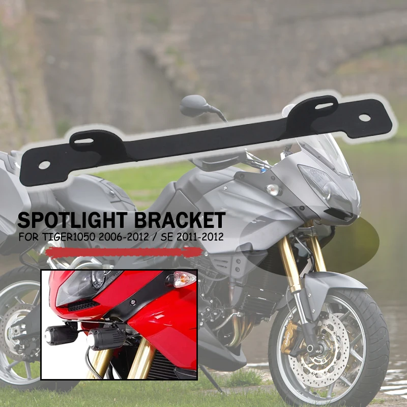 Motocyklové LED jazdné svetlá pomocné svetlo montážna predná držiak pre Tiger1050 Tiger 1050 SE Tiger1050SE 2006-2012 2010