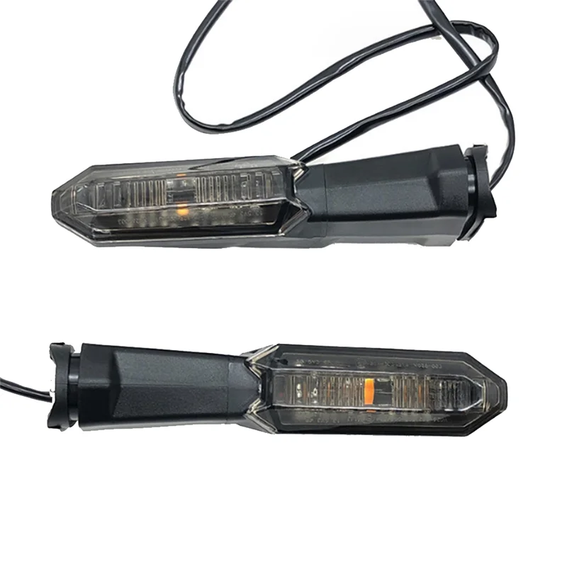 Motocyklové LED predné a zadné smerové svetlo pre kawasaki Z650 Z900 Z1000SX Ninja400 650 Indikátor Light Black Black