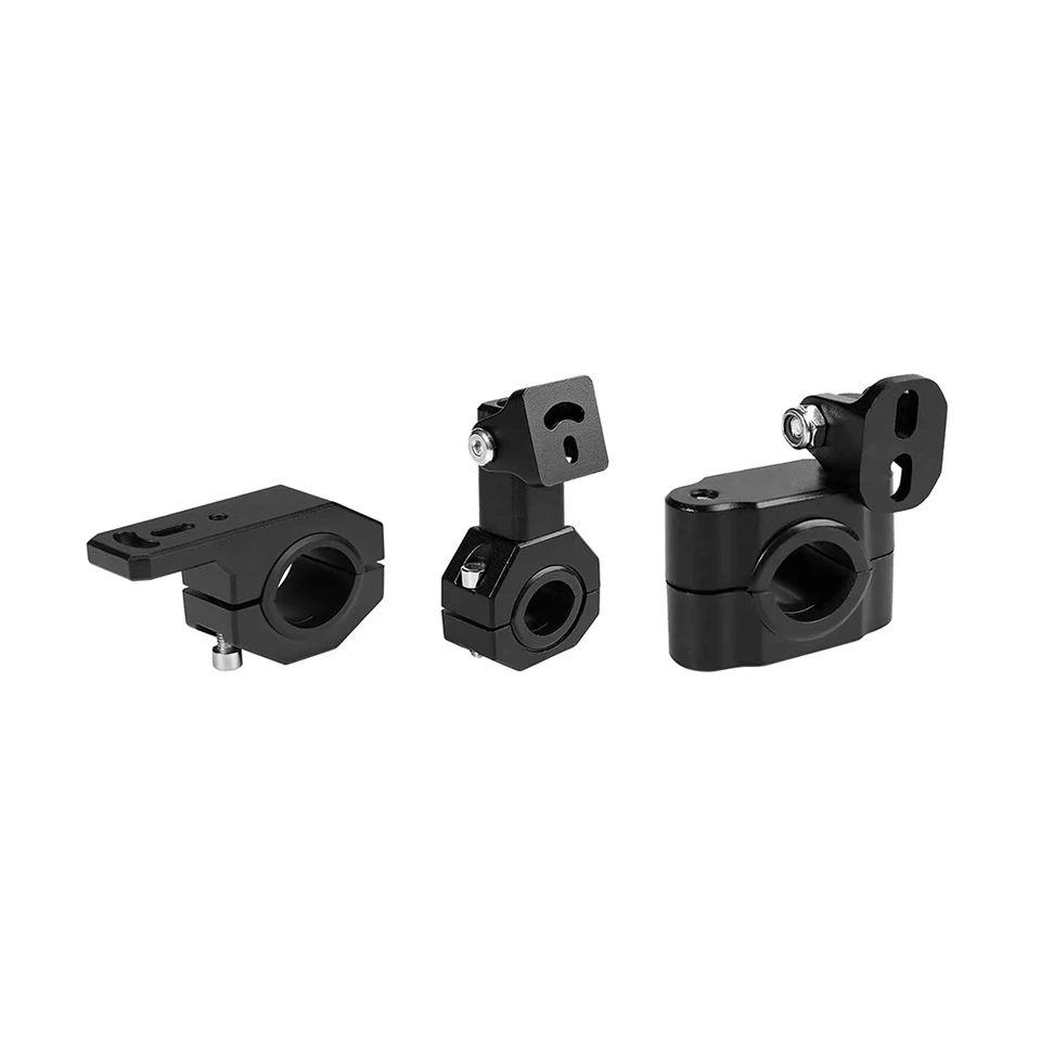 Motocyklové LED svetlometové svorky CLACKS TREAPS SPELEJ SPety pre 22 mm reflektory handlerbar alebo hmlové svetlo Motobike časť