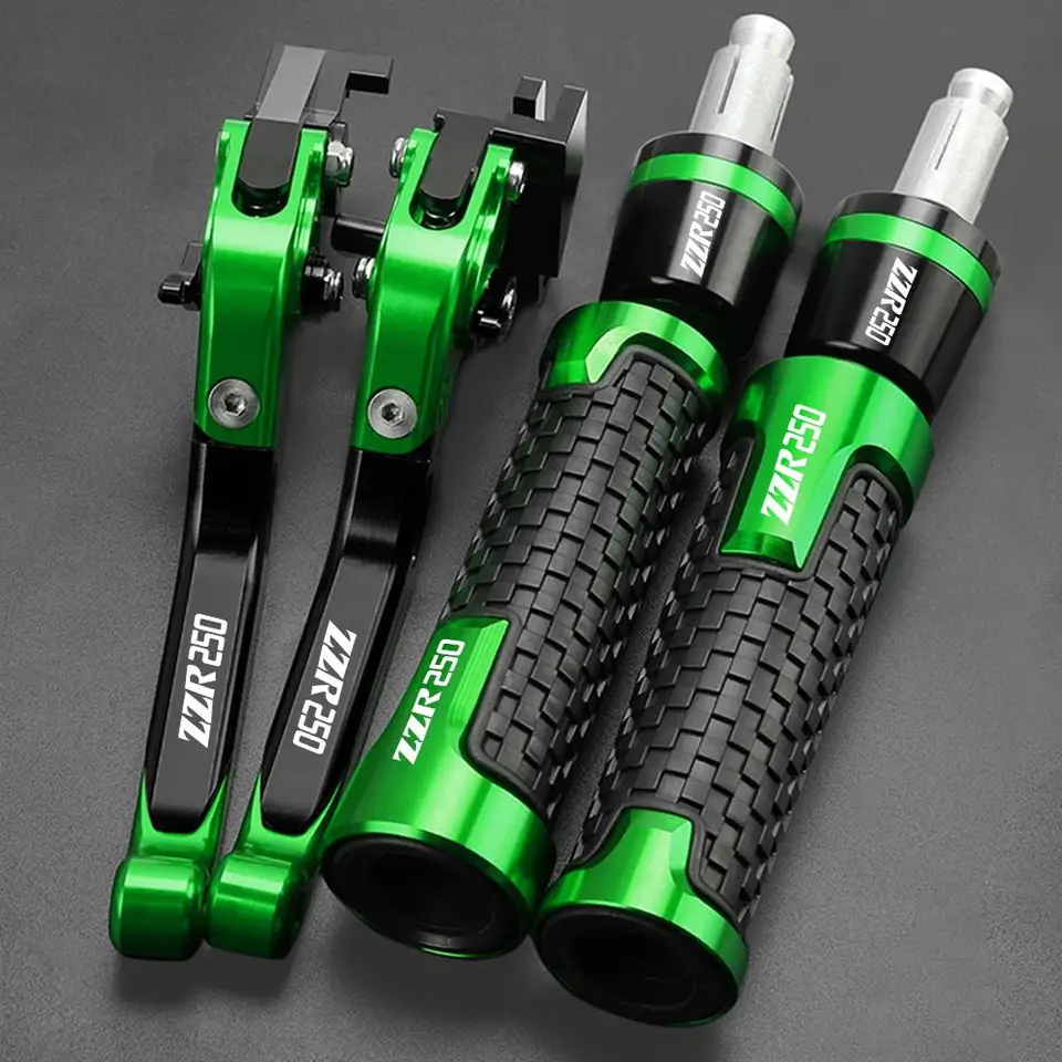 Motocyklové nastaviteľné páky brzdovej spojky Rukoväť koncov pre Kawasaki ZZR250 ZZR 250 1983 1984 1985 1986 1987 1988 1989-2007