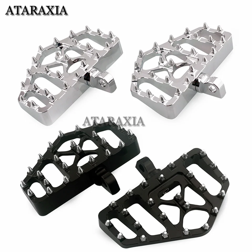 Motocyklové podlahové dosky Foot Pegs Bobber Footrests for Harley Touring Road King Sportster XL SoftAil Fatboy Dyna