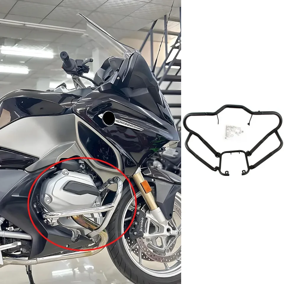 Motocyklové predné diaľničné havárie Ochrana motorov pre BMW R1200RT 2005 2006 2007 2008 2009-2013