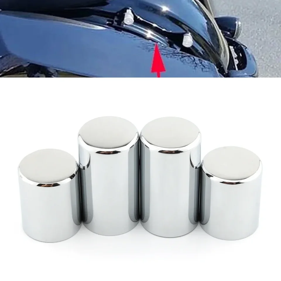 Motocyklové príslušenstvo dokovanie magnetizuje Caps Docking Hardware Covers pre Harley Street Glide Road Road Road Glide 2009-2022