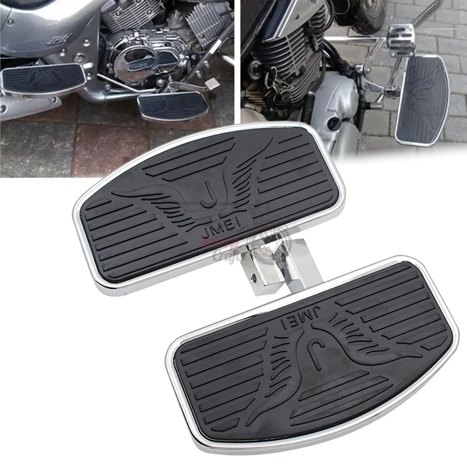 Motocyklové príslušenstvo Eagle Pattern zadné podlahové dosky pre cestujúcich Footresty pre Honda Shadow Ace VT400 VT750 Classic 1997-2003