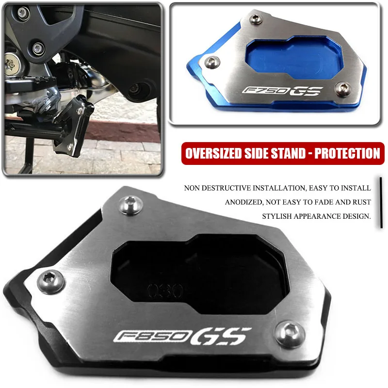 Motocyklové príslušenstvo Kickstand Side Stock Extension Foot Podpery podpora pre BMW F850GS F 850 ​​GS F750GS F850 GS F 750 GS 2017-2023