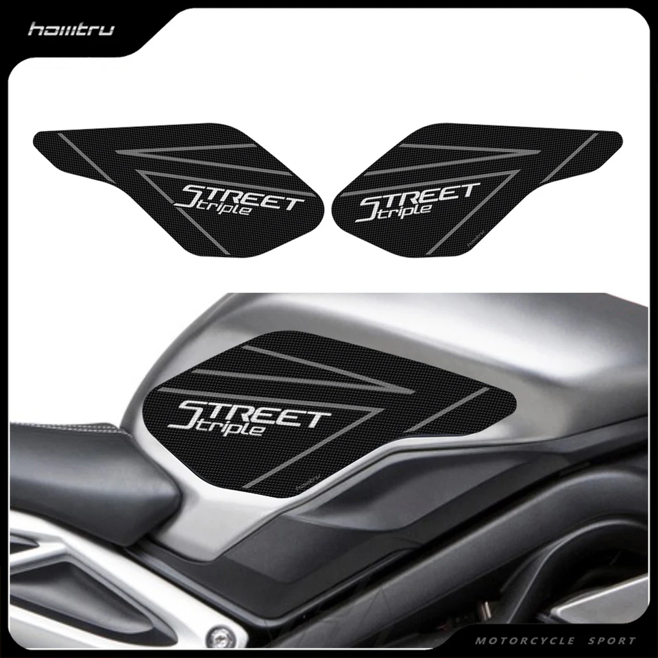 Motocyklové príslušenstvo na bočné tank Tank Grip pre Triumph Street Triple 2013-2022