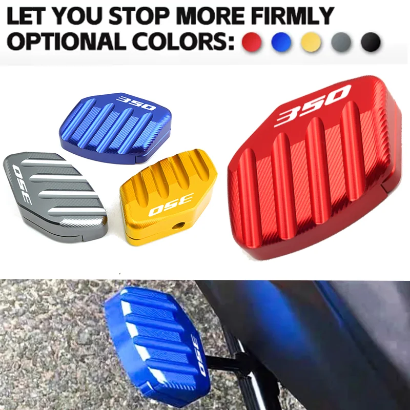 Motocyklové príslušenstvo pre Honda Forza350 NSS350 FORZA 350 350 CNC Foot Side Stand Stock Pad Kickstand Kick Stock Plate