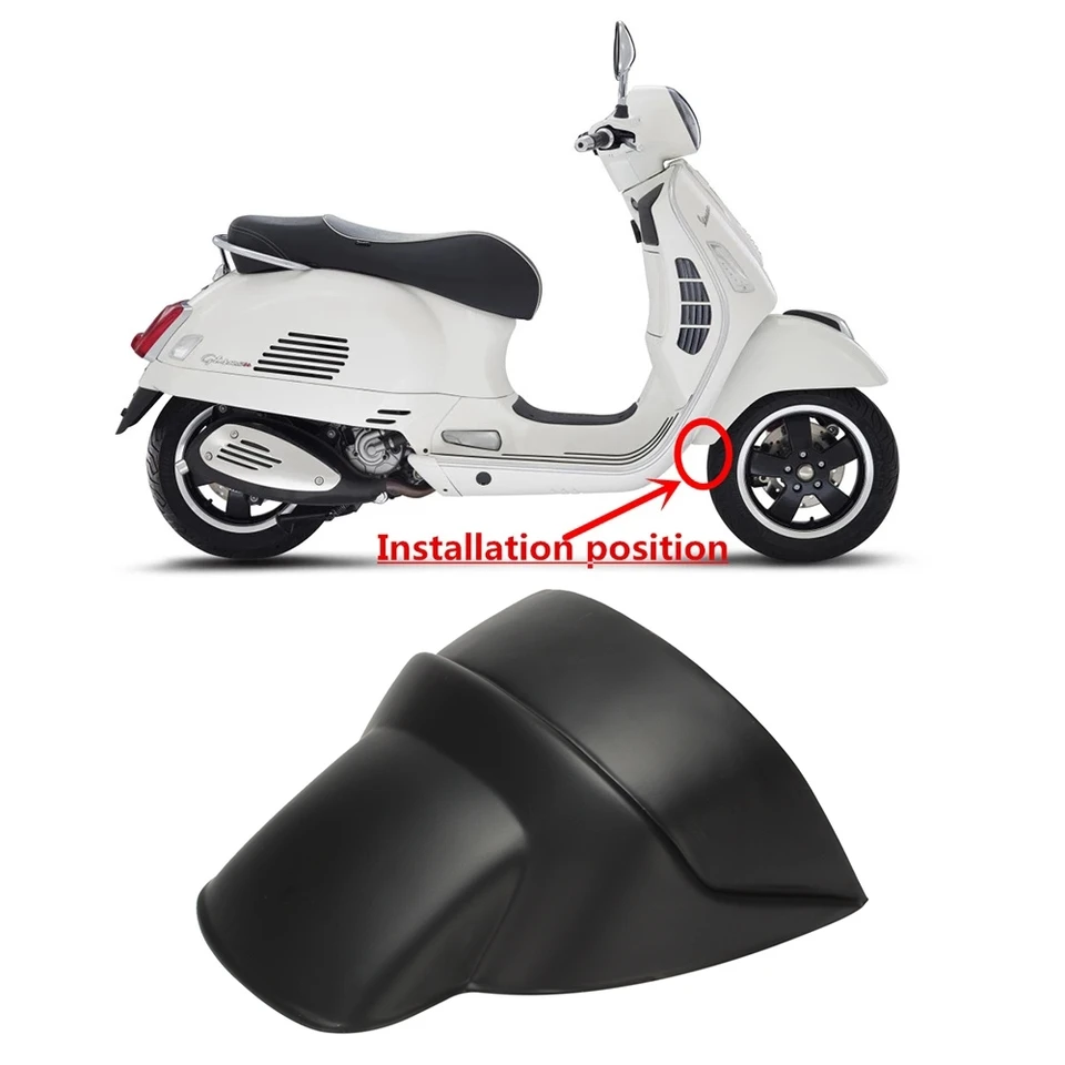 Motocyklové príslušenstvo predný blatník pre Vespa GTS125 GTS250 GTS300 GTV300 2005-2021 Mudguard Splash Guard
