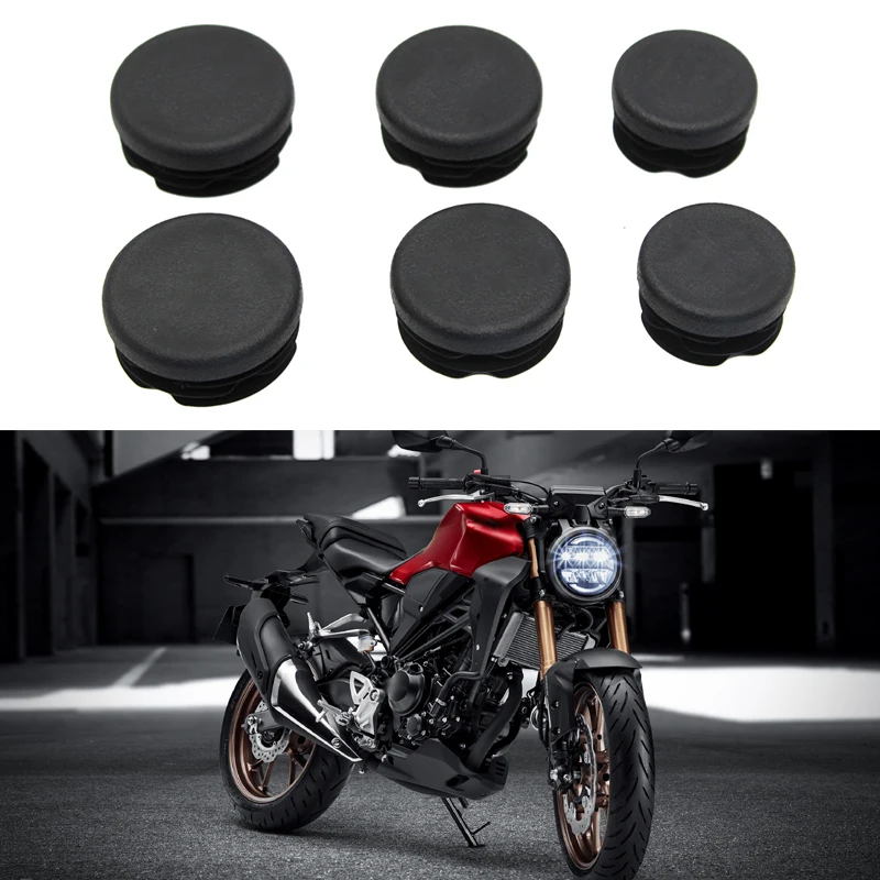 Motocyklové príslušenstvo rámcové koncové uzávery rámové otvory Cover Caps Pru v dekoratívnej časti pre Honda CB125R CB150R CB250R CB300R 2018-2022