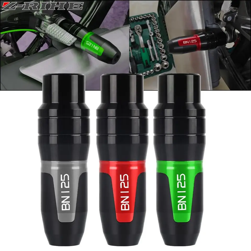 Motocyklové príslušenstvo Rámové posúvače RAP PRE PREDPADOVANIE PRE PREDAJOVÝCH PRE KAWASAKI BN125 BN 125 EX250R EX500R GPZ500S CNC Falling Protection PAD