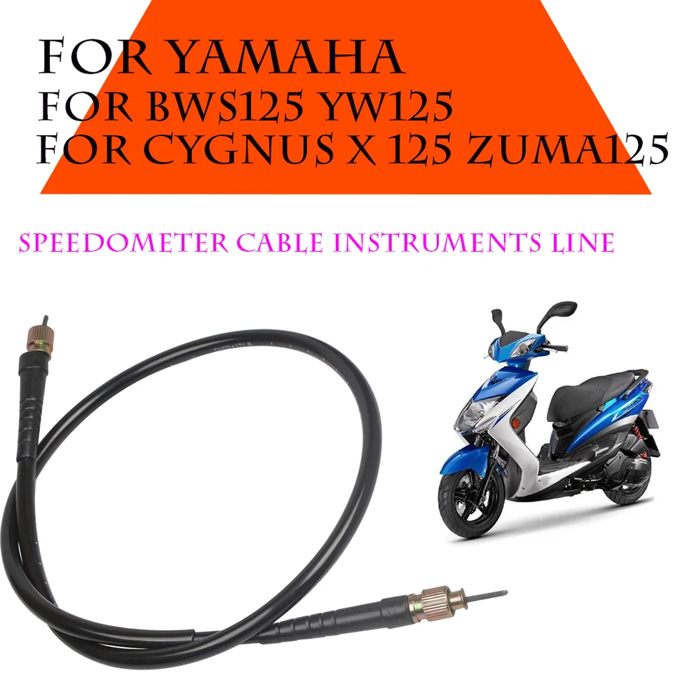 Motocyklové príslušenstvo rýchlomer káblové prístroje pre Yamaha BWS 125 BWS125 Zuma125 YW125 Zuma YW Cygnusx 125 Cygnus X
