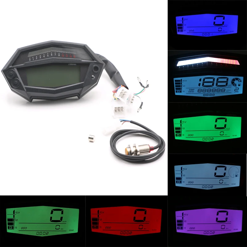 Motocyklové príslušenstvo Tachometer Hour meter