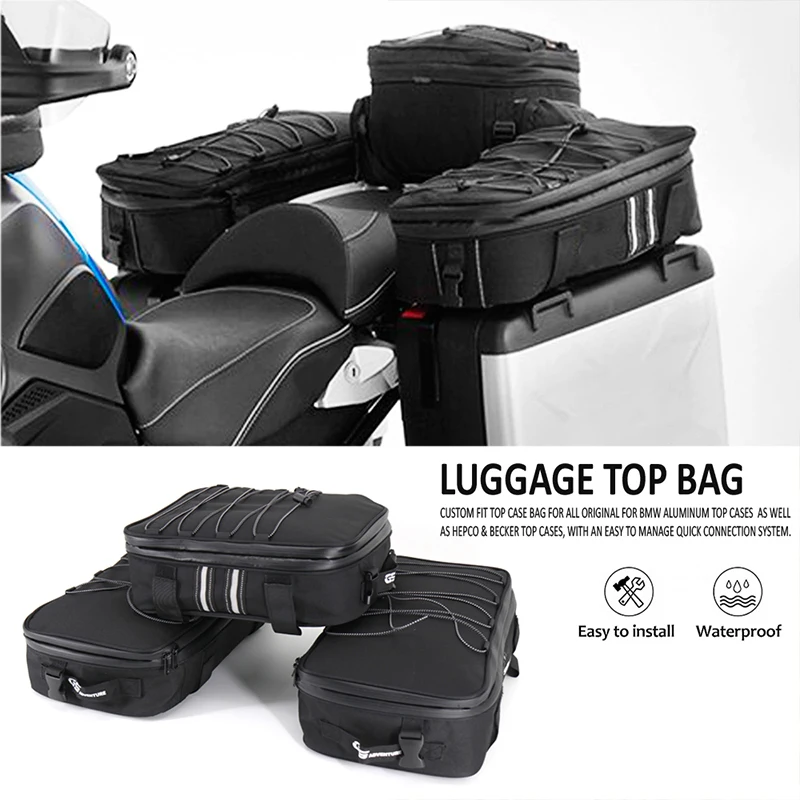 Motocyklové príslušenstvo Topáčky Tašky na batožinu pre BMW R 1200 1250 GS LC Adventure Top Box Panniers Bag Case batožiny batožiny