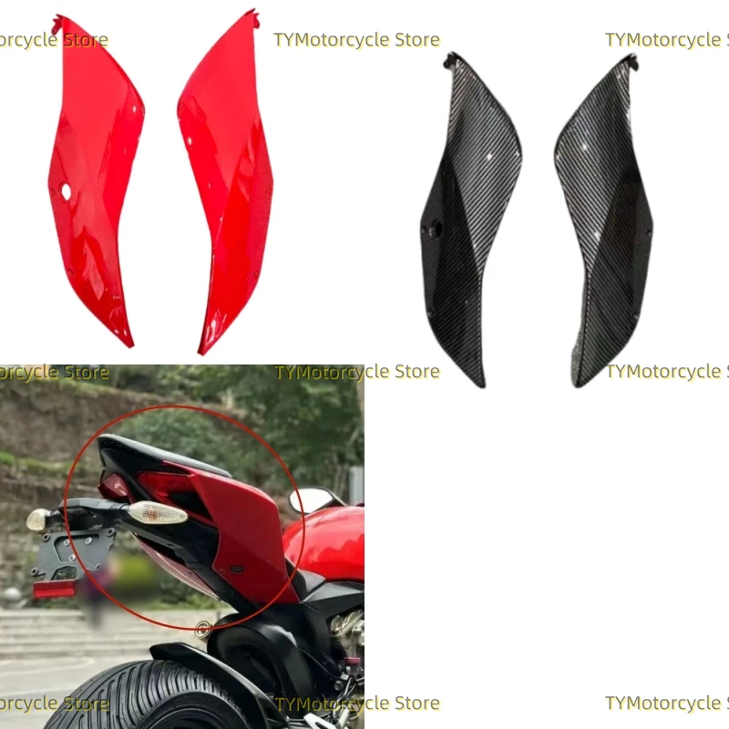 Motocyklové príslušenstvo zadný chvost Panel Panel Fit for Ducati 899 1199 2012 2013 2014 2015