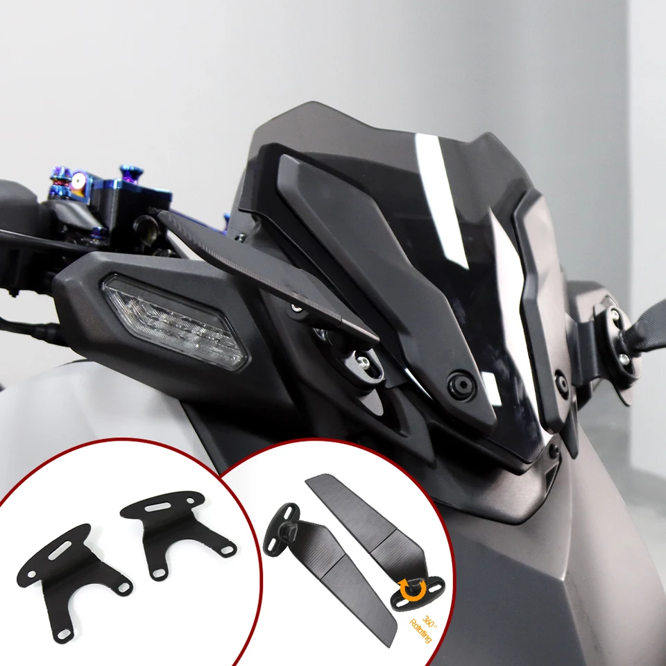 Motocyklové príslušenstvo Zakladané zrkadlá vpred pohybujúca sa súprava na spätné zrkadlo pre Yamaha Xmax 300 Xmax300 X-Max 2023 2024
