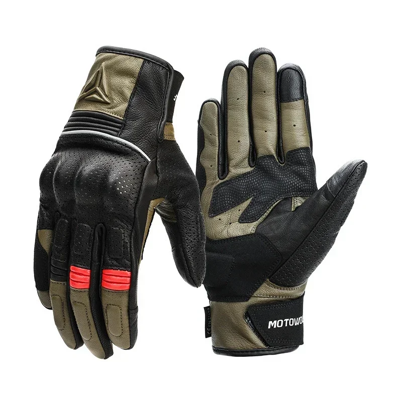 Motocyklové rukavice Pánske kožené letné motocykle 오토바이 장갑 luvas motocicleta handschuhe gant Guantes moto verano luva motociclista