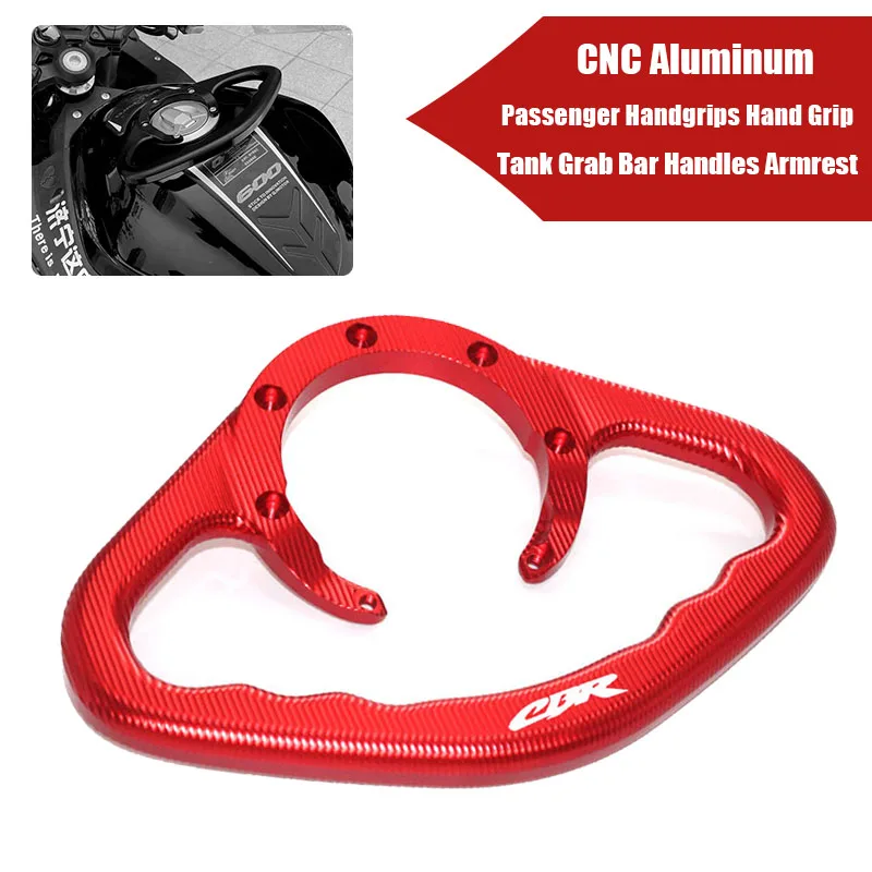 Motocyklové rukoväte spolujazdca rukoväť Ručnú nádrž Grab Bar Lucadles pre lakťové opierky pre CBR600 F4i CBR600RR CBR 900RR 954RR CB1000R