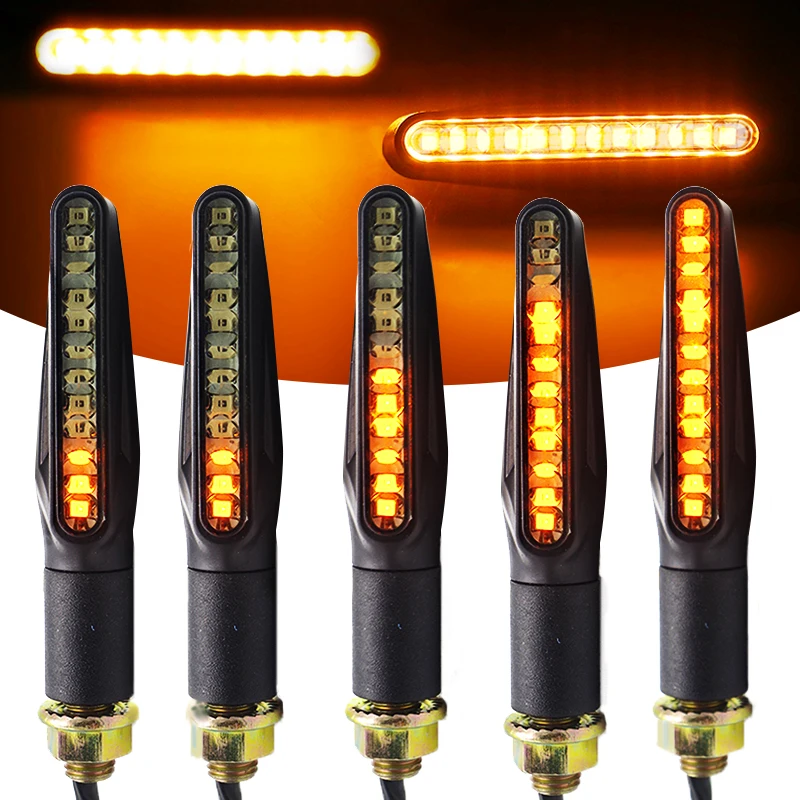 Motocyklové signálne svetlá LED Moto Blikajúce osvetlenia pre Yamaha FZ1N MT 10 TTR 250 DT 50 SR 250 CYGNUS X125 BWS 100