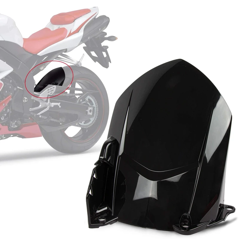 Motocyklové uhlíkové vlákna Hugger Fender Fender Mudguard Mud Splash Guard Adsessory pre Yamaha YZF R1 2007 2008