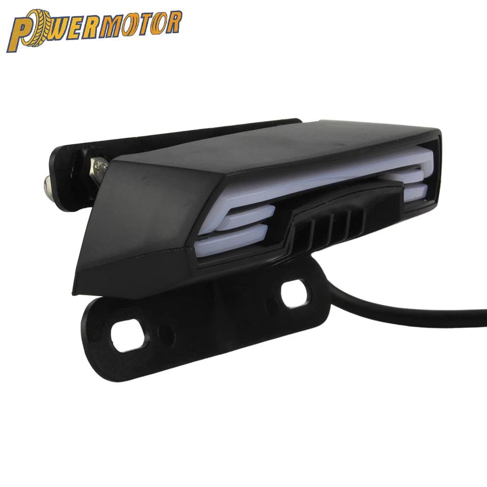 Motocyklové zadné brzdové brzdové svetlo Turn Signál LED T6 Dynamic 12V pre Yamaha DRZ 400 Honda CRF250 Universal Witerproof Technology