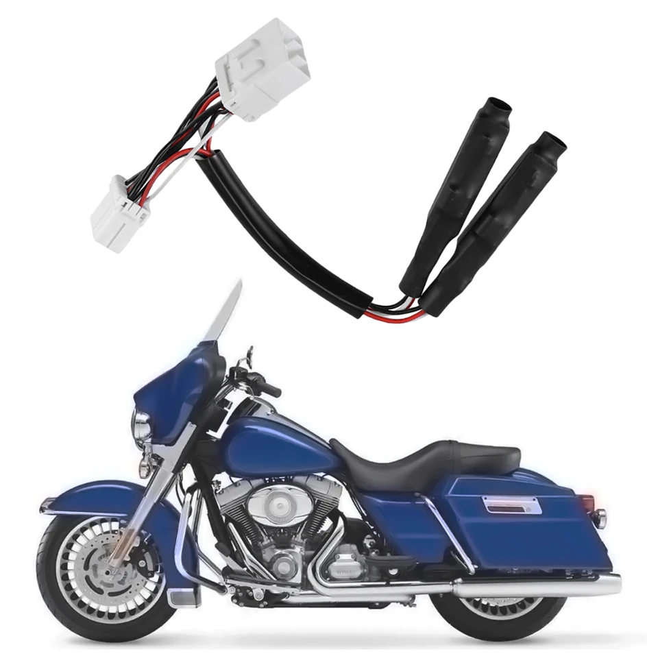 Motocyklové zákruty signálnych svetiel ekvalizéra Rezistra zástrčka LED blinker pre zaťaženie pre roky 1996-2012 Harley Electra Road Street Glides Softail