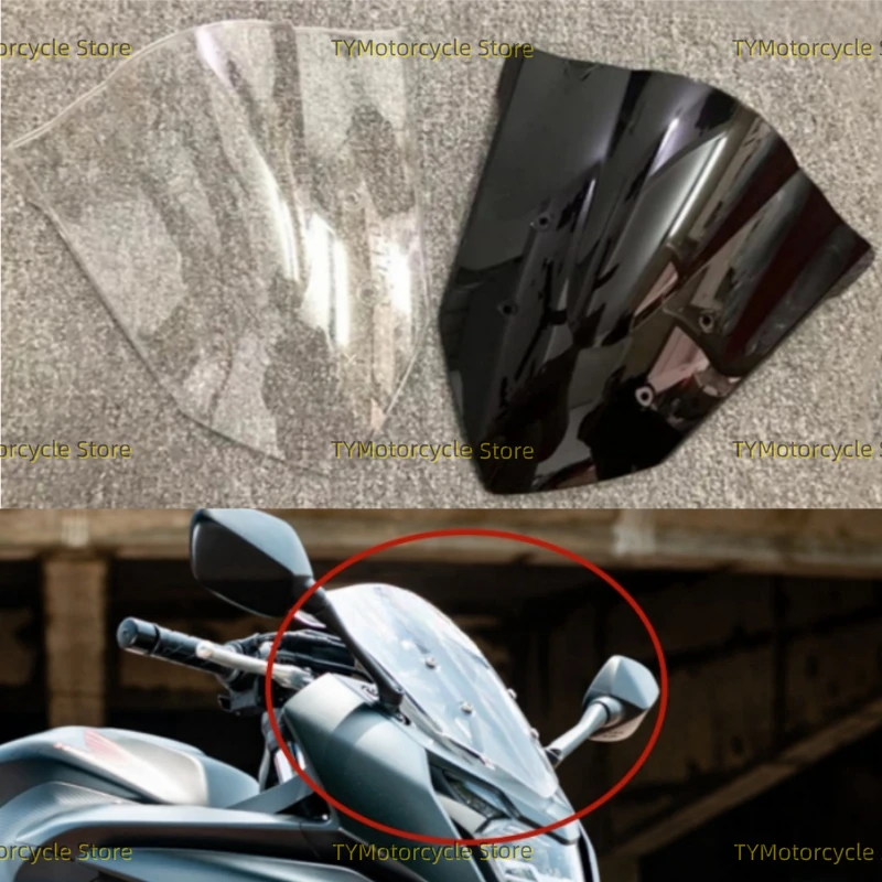 Motocyklové čelné sklo čelného skla Fit for Honda CBR650F CBR 650F 2014 2015 2016 2017 2018 2018 2019