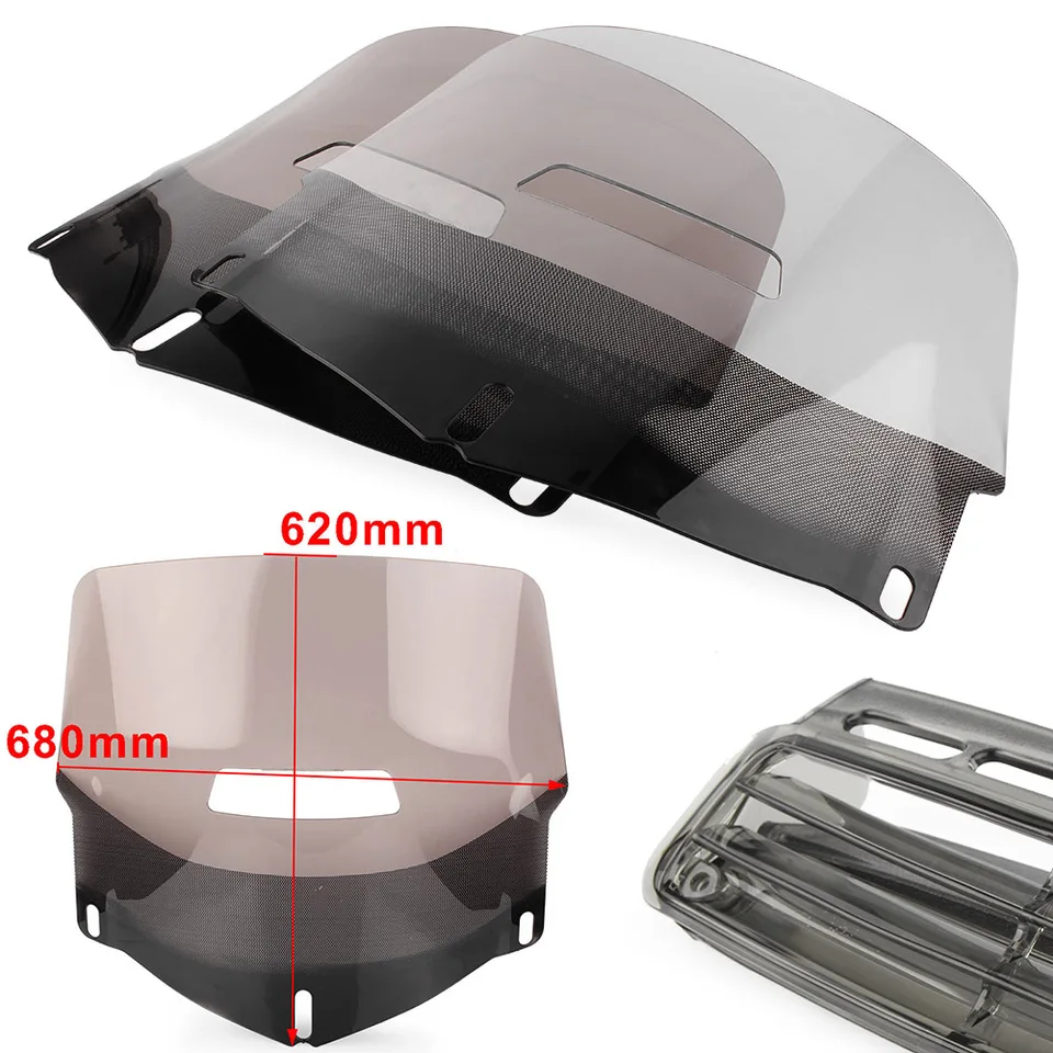 Motocyklové čelné sklo čelného skla pre Honda Goldwing Gold Wing GL1800 2001 2002- 2012 2012 2013 2014 2015 2016 2016 2017