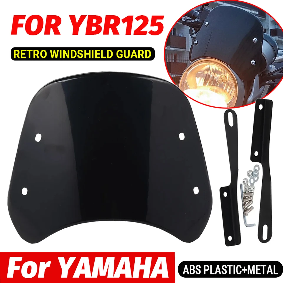 Motocyklové čelné sklo čelného skla veternej obrazovky Deflector Cover Cover pre Royal Enfield Scram 411 Himalayan 650 BS6 Scrambler 650