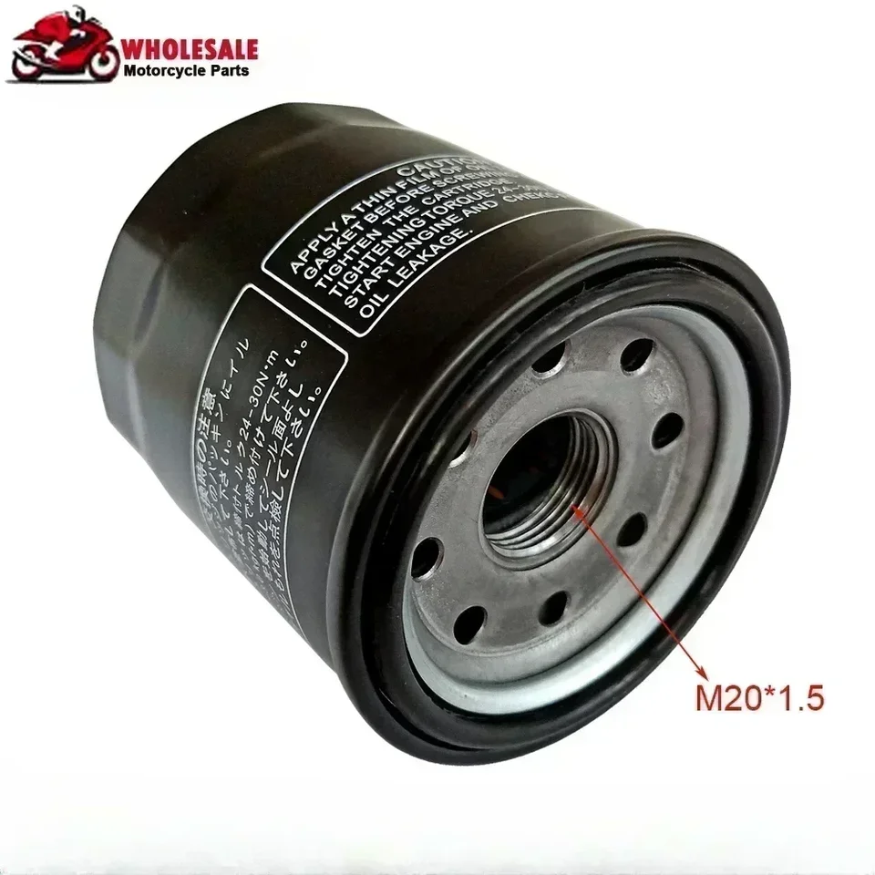 Motocyklový olejový filter pre motorový motor pre Honda VFR1200 VFR1200X 2012-2018 2017 VFR1200XD Crosstourer Highland T VFR1200F DCT VFR 1200
