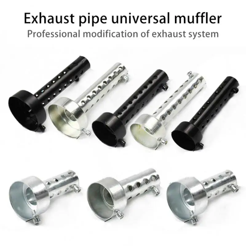 Motocyklový výfuk TUFFLER DB KILLER MILLENCER Železo Eliminátor Zvuk nastaviteľný Univerzálny usmerňovač vložky 35 mm/42 mm/45 mm/48 mm/60 mm