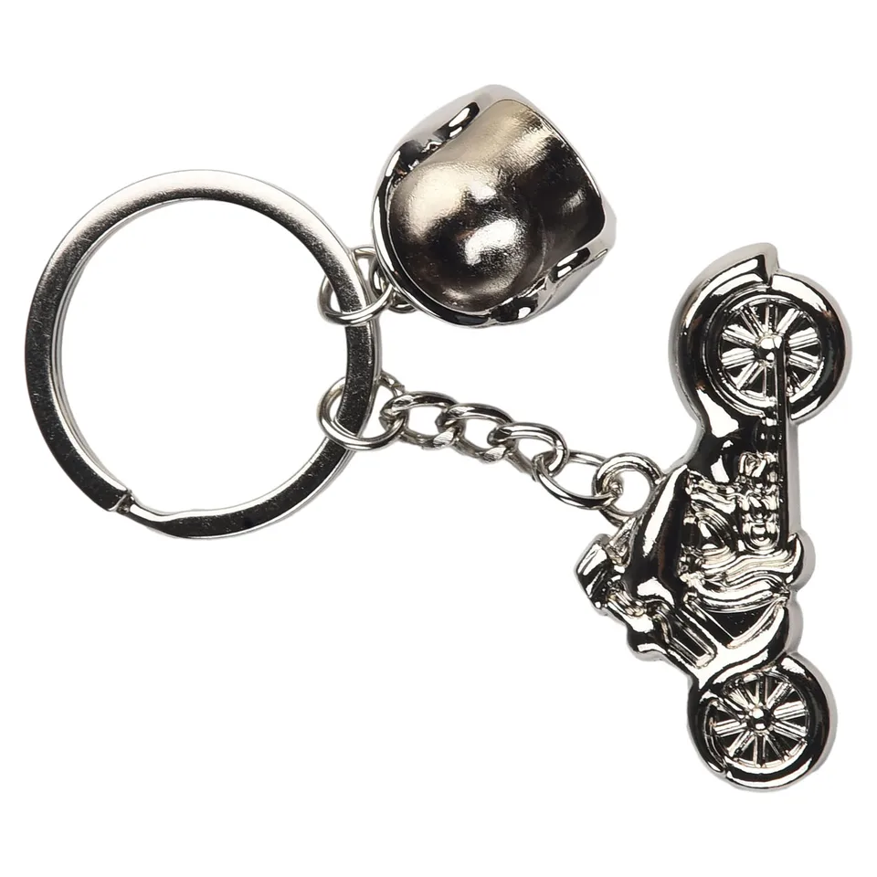 Motokros motocykle Motocykel kovový keychain motocykel prilba kľúča Kľúčenky automobily automobil Interiérový kľúče krúžky